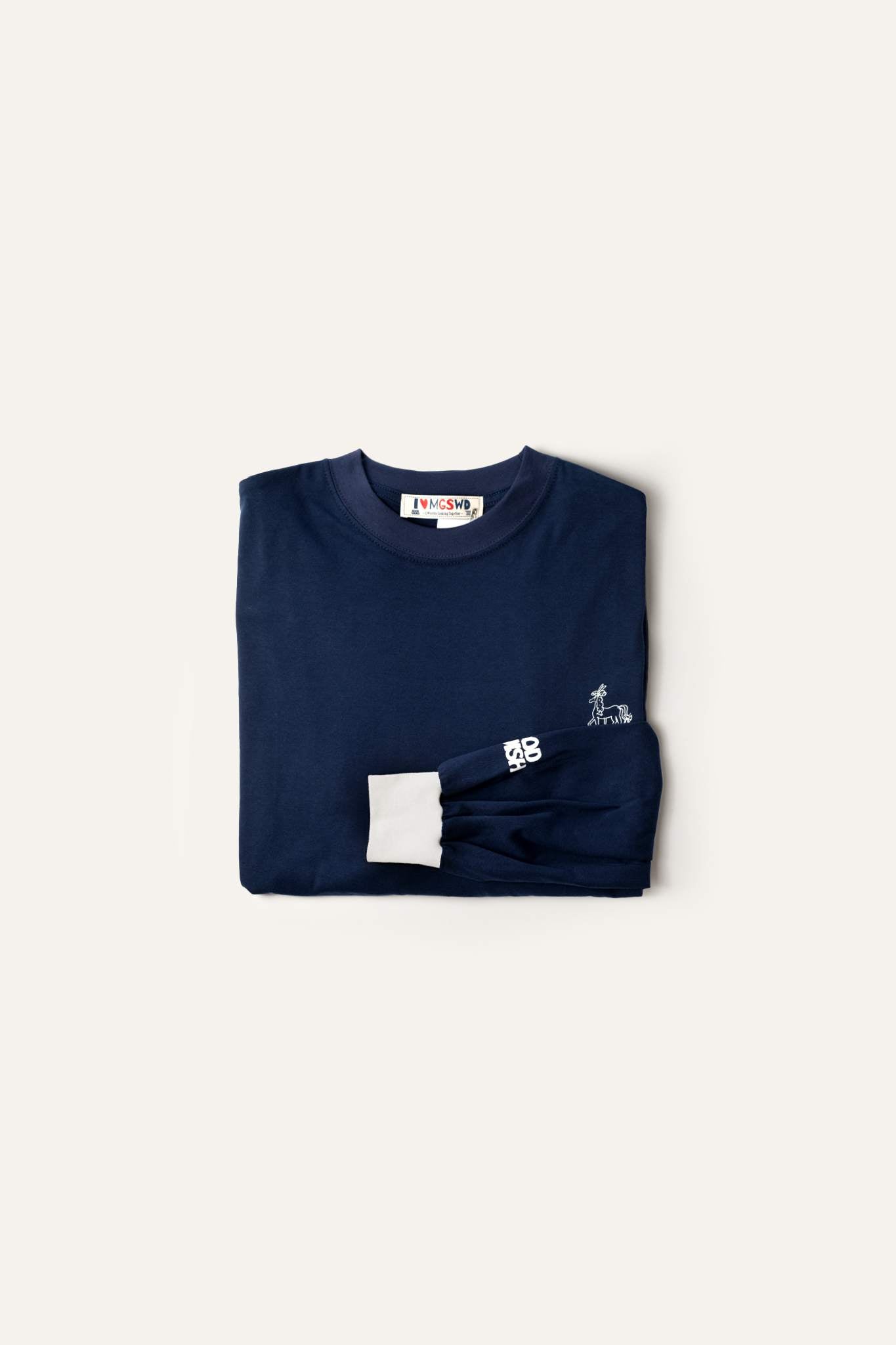 GS X MGSWD: Long Sleeve Navy