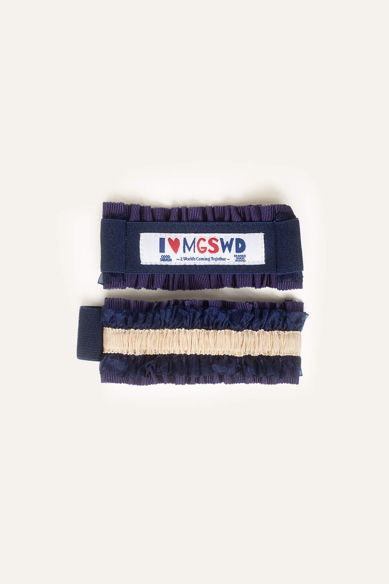 GS X MGSWD: Navy Shoe Strap